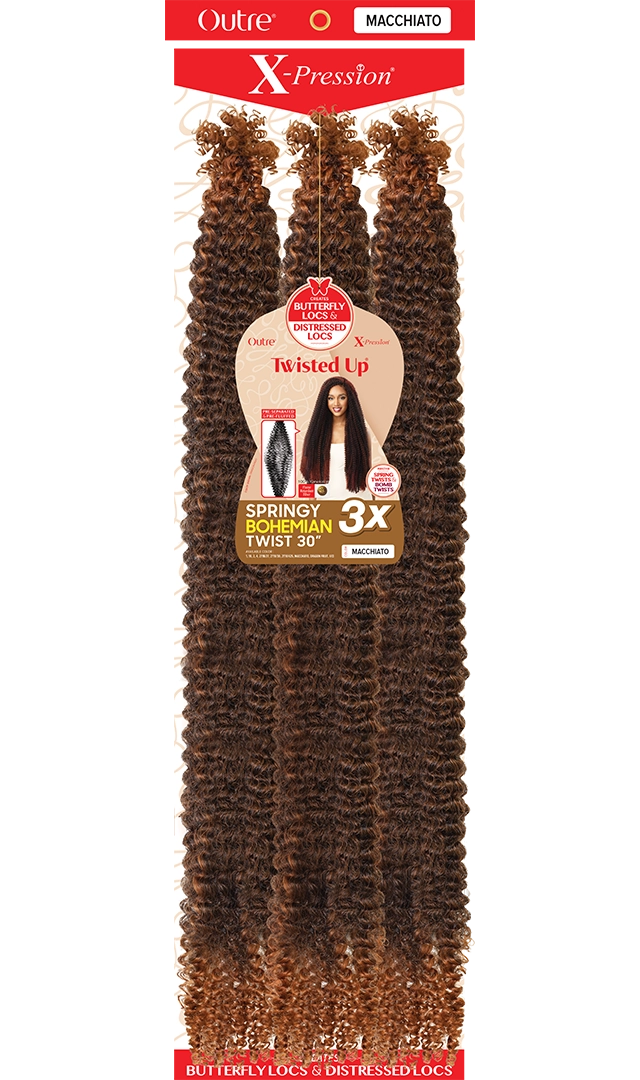 Springy Bohemian Twist 30" 3X
