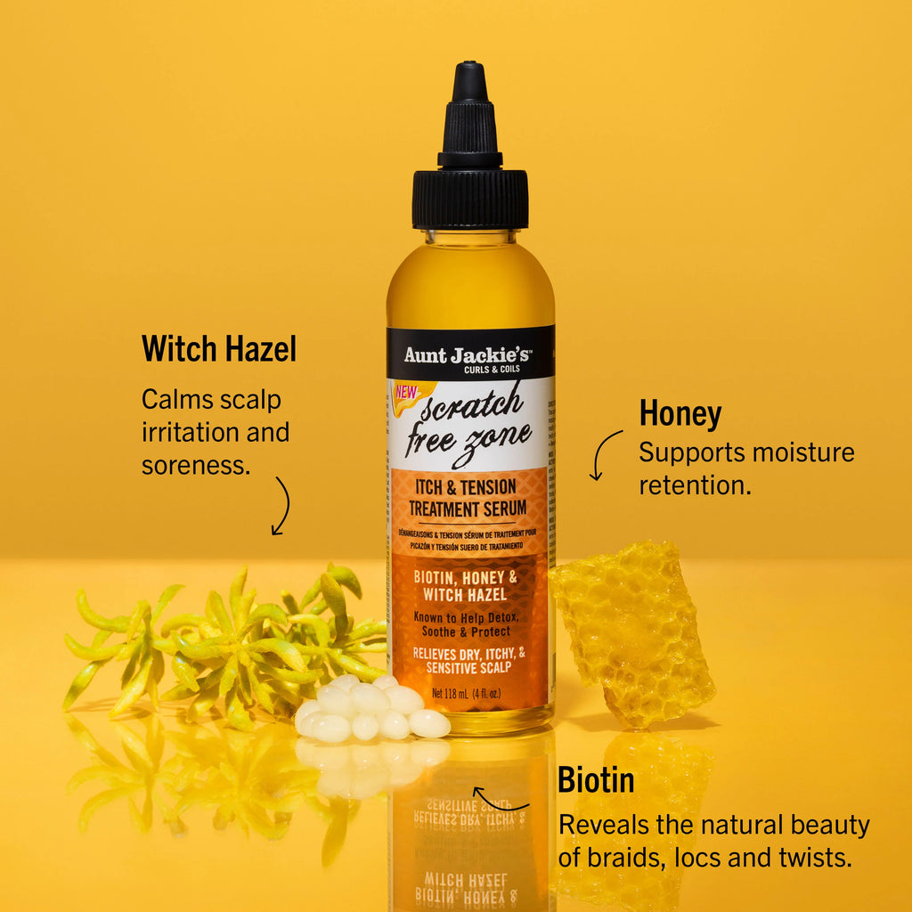 AUNT JACKIE'S SCRATCH FREE ZONE ITCH & TENSION TREATMENT SERUM