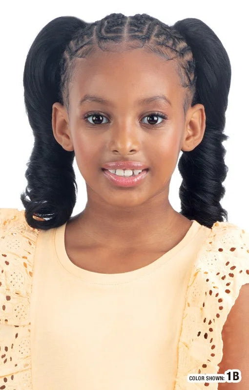 Kids ponytail - DOUBLE ROLL