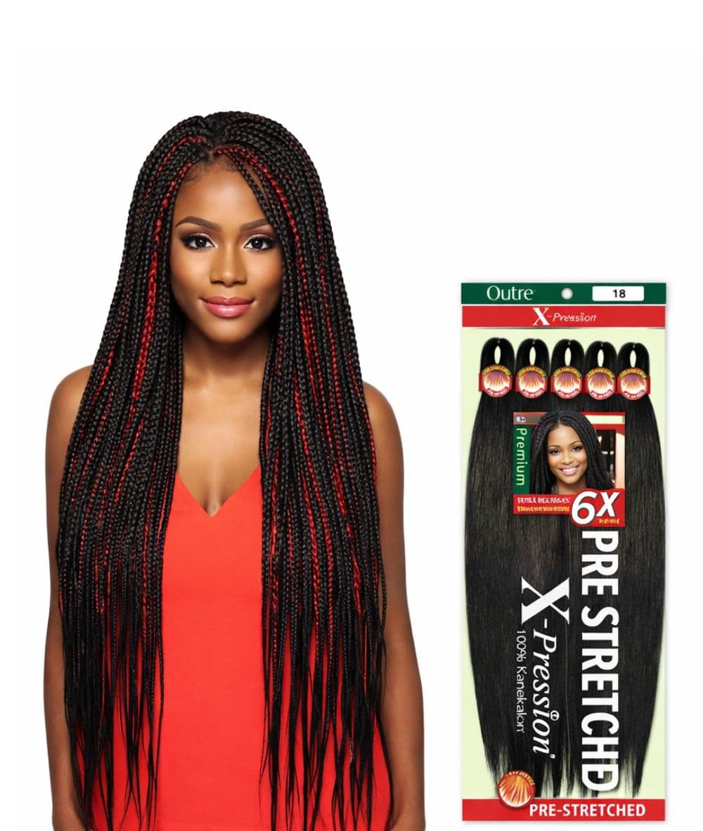 OUTRE X-PRESSION 6X PRE-STRETCHED ULTRA BRAID 52"