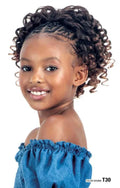 Kids ponytail - SPIRAL CURLY
