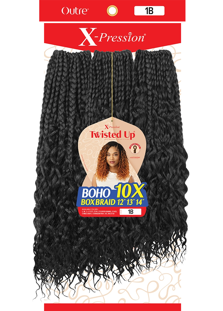 BOHO BOX BRAID 12" 13" 14" 10X