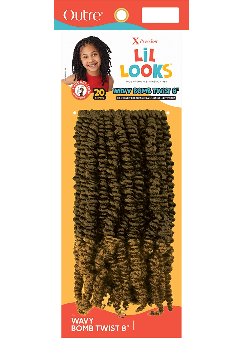 Outre X-PRESSION LIL LOOKS WAVY BOMB TWIST 8″