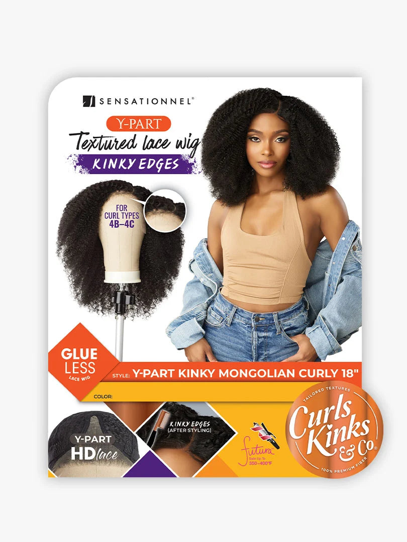 KINKY EDGES Y-PART_KINKY MONGOLIAN 18″