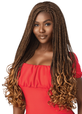 BOX BRAID FRENCH CURL 22" 3X