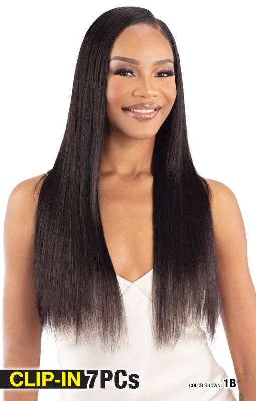 Glossy Clip-In 7pc - Straight 18"