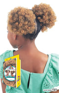 Kids ponytail - DOUBLE PUFF