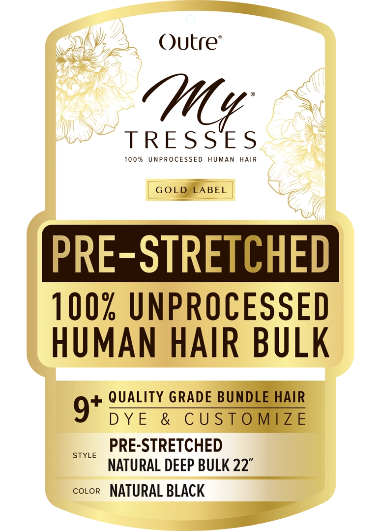 Pre-Stretched Natural Deep Bulk 22"