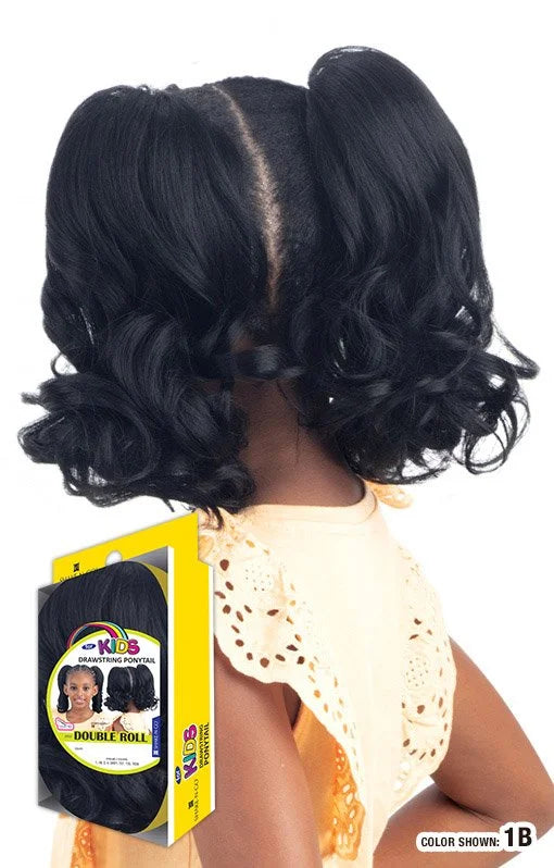 Kids ponytail - DOUBLE ROLL