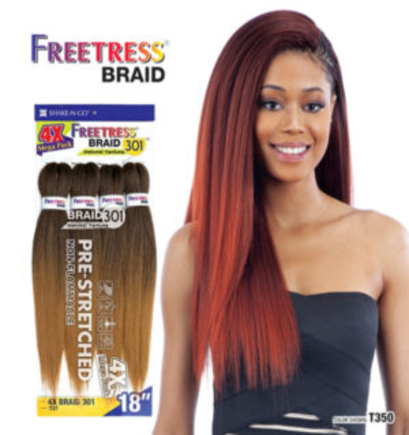 SHAKE-N-GO FREETRESS – 4X BRAID 301 18″