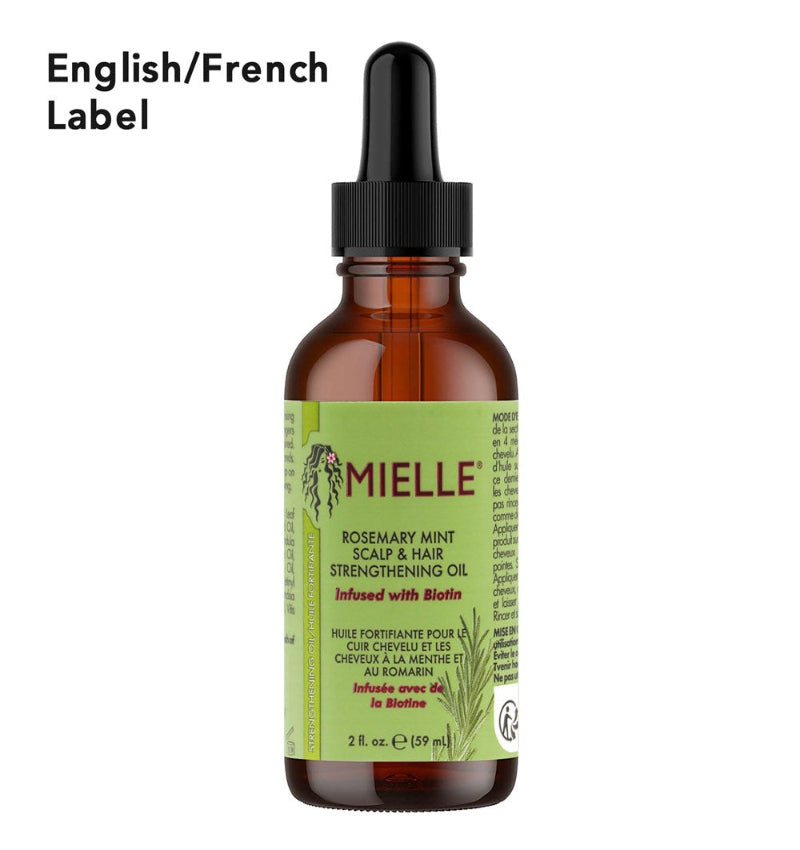 By MIELLE MIELLE Rosemary Mint Scalp & Hair Strengthening Oil (2oz)