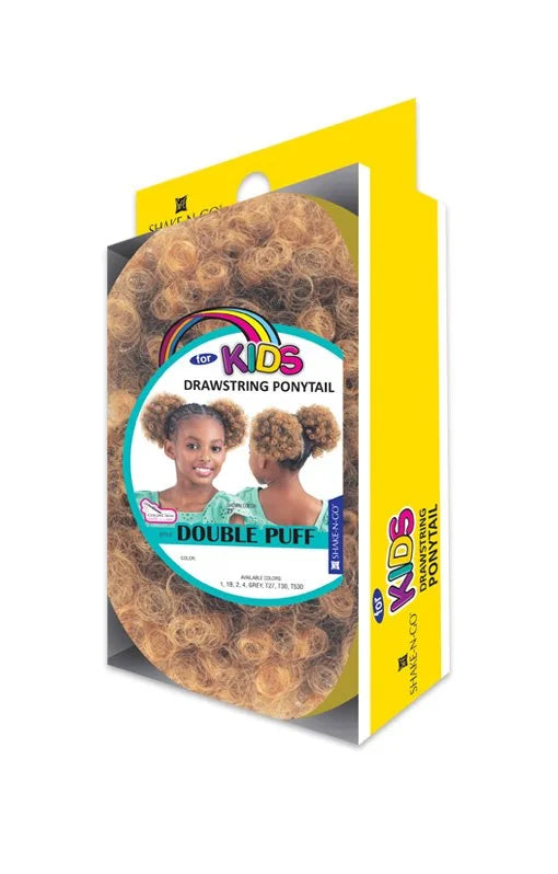 Kids ponytail - DOUBLE PUFF