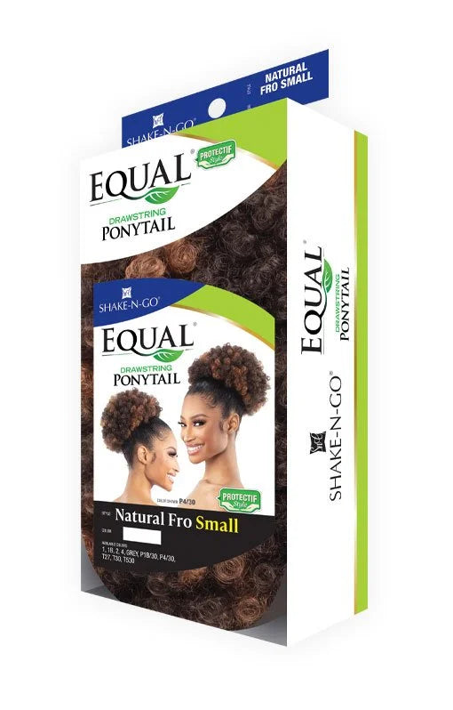Equal Drawstring ponytail - Natural Fro Small