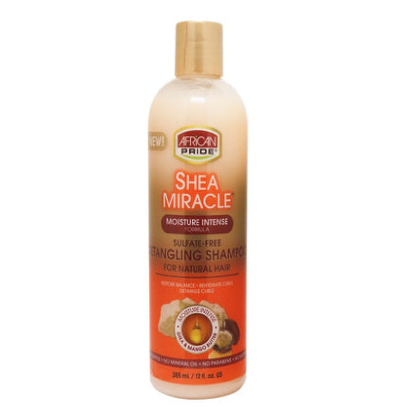 AFRICAN PRIDE Shea Miracle Detangling Shampoo (12oz) By AFRICAN PRIDE AFRICAN PRIDE Shea Miracle Detangling Shampoo (12oz)