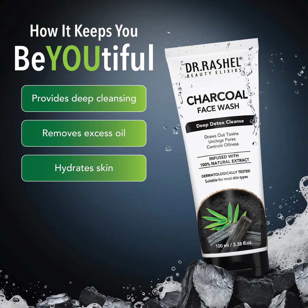 Dr Rashel Charcoal Face Wash