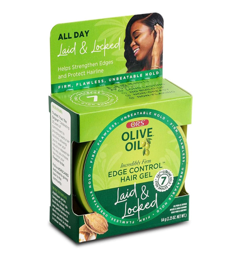 By ORS ORS Olive Oil Edge Control Hair Gel Extra Hold (2.25oz)