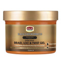 AFRICAN PRIDE Black Castor Miracle Braid Loc & Twist Gel (8oz)