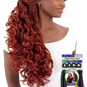 SHAKE-N-GO FREETRESS – 4X FRENCH CURL BRAID 18″