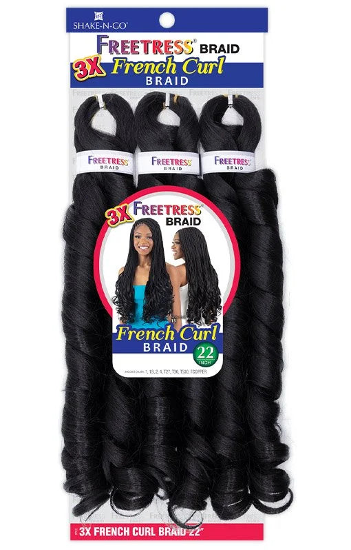 3X FRENCH CURL BRAID 22"