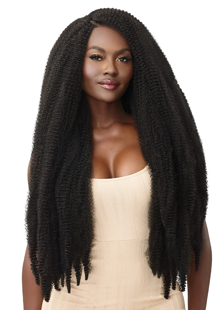 OUTRE X-PRESSION TWISTED UP CROCHET BRAID – SPRINGY AFRO TWIST 24″