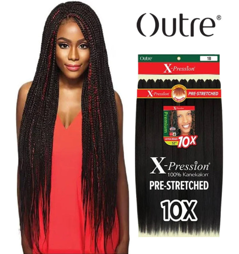 Outre X-PRESSION PRE-STRETCHED BRAID 52″ 10X