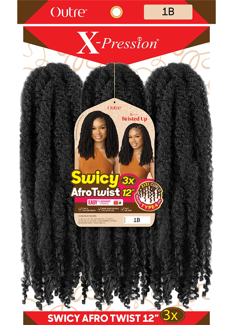 Swicy Afro Twist 12" 3X 12 "