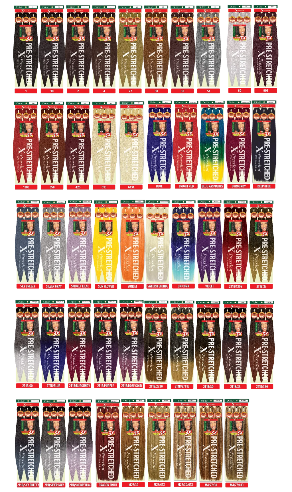 X-Pression Pre-Stretched Braid