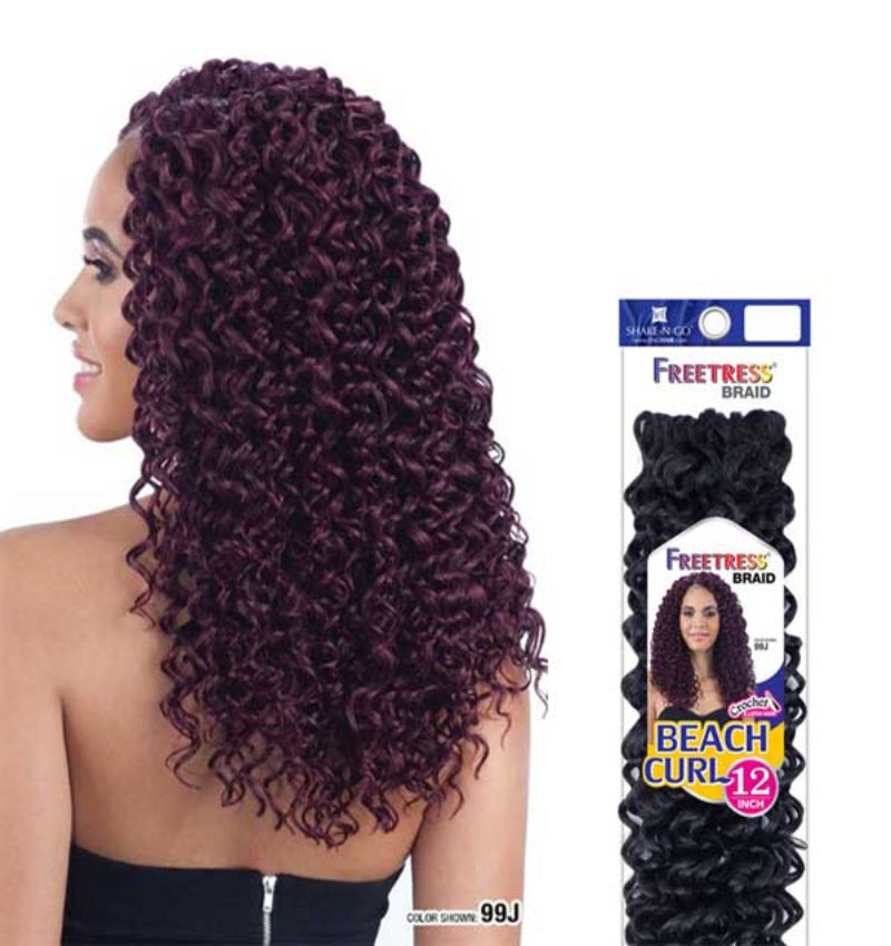 Shake-N-Go Freetress Beach Curl 12″
