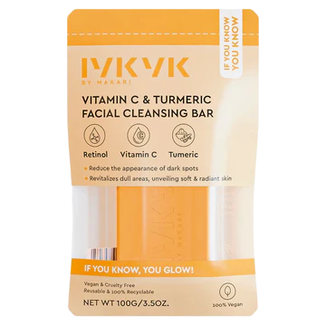 IYKYK By Makari VITAMIN C & TURMERIC FACIAL CLEANSING BAR