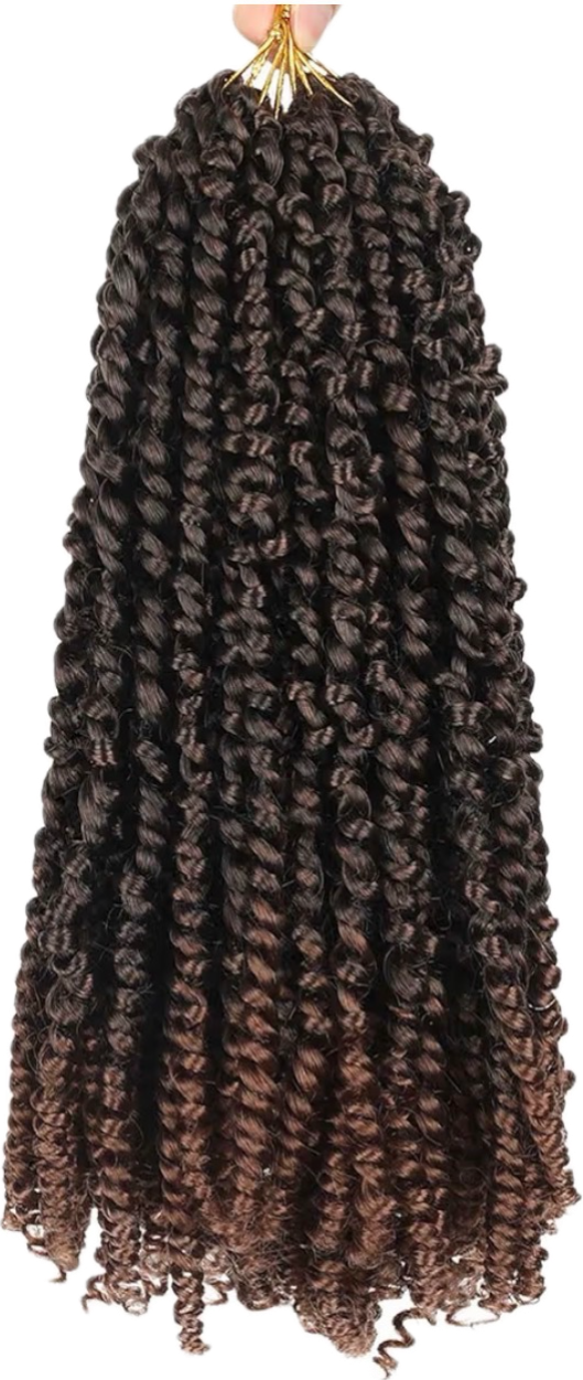 PASSION TWIST CROCHET 18"