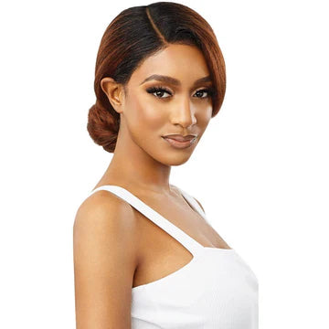 Outre 360 Frontal Lace 100% Human Hair Blend 13x6 HD Lace Front Wig - Velora