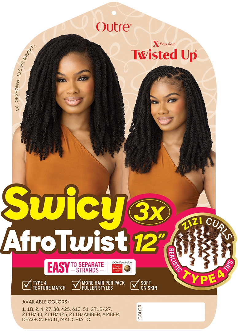 Swicy Afro Twist 12" 3X 12 "