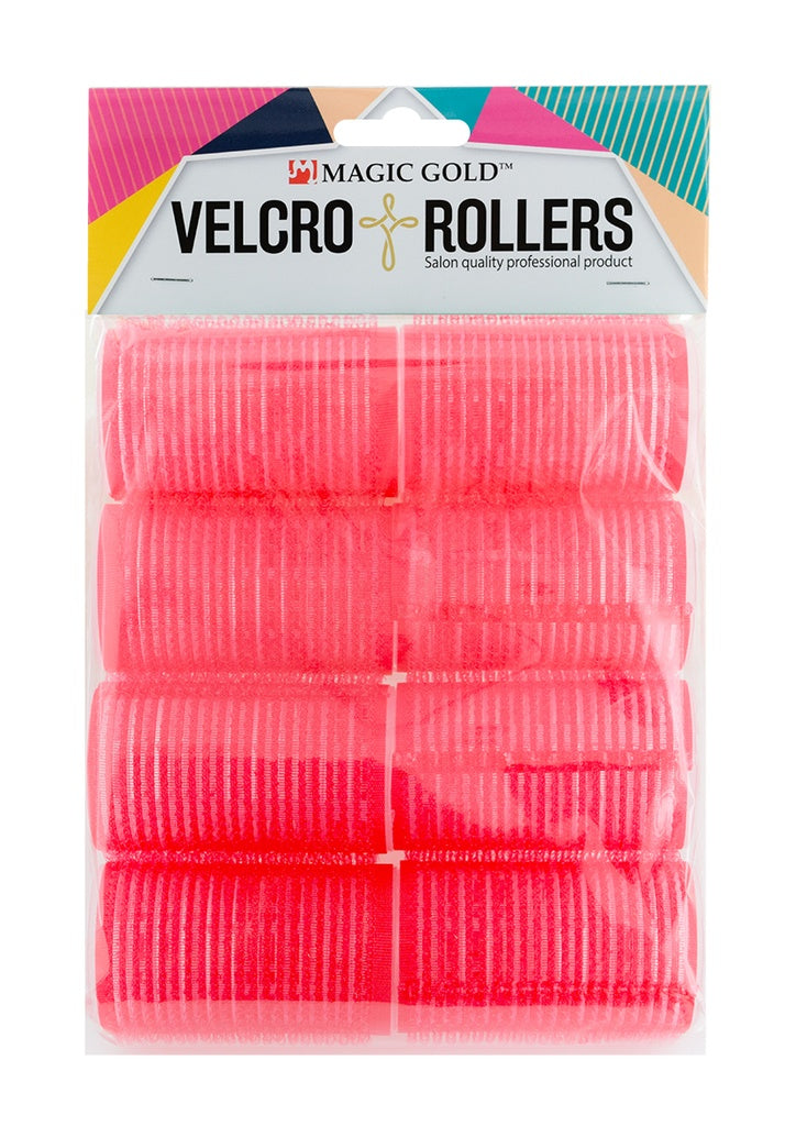 Magic Gold Velcro Rollers – Yellow 36mm (8 Pieces)