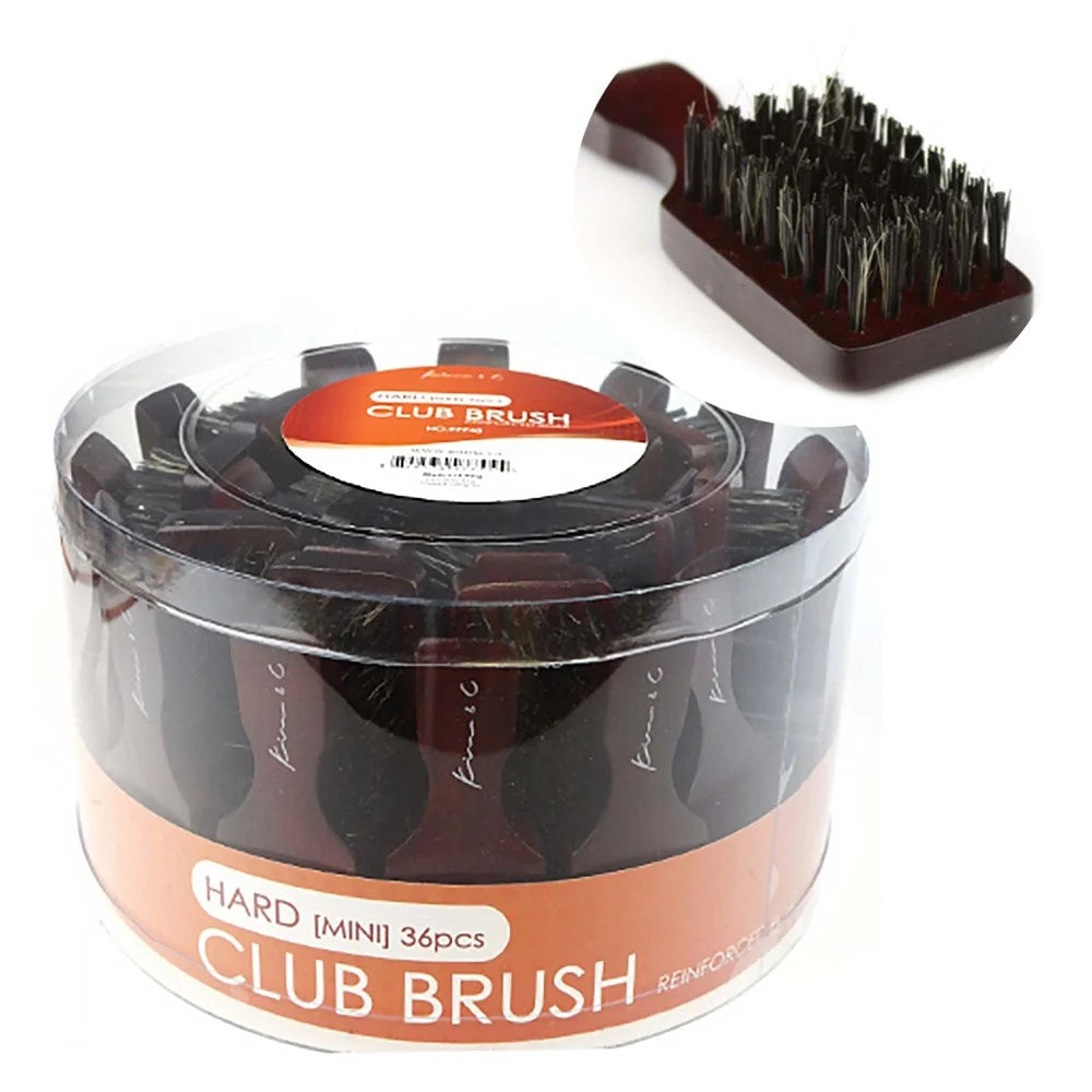 KIM & C Mini Club Brush Bulk  Hard