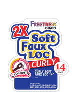 Load image into Gallery viewer, SHAKE N GO 2X SOFT CURLY FAUX LOC 14&quot; FREETRESS